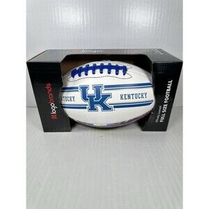 Kentucky UK Stadium Full-Size Football Official NCAA Licensed by Logo Brands NEW